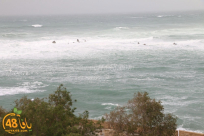 الطقس: اجواء باردة وماطرة على فترات